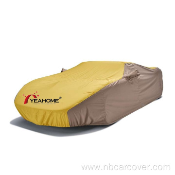 Breathable Car Covers Polyester Elastic Patchwork Car Cover